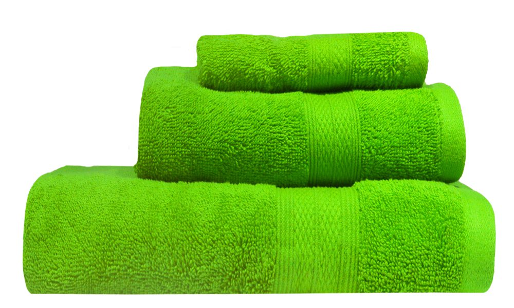 Bunty's Plush 450 GSM - Towel Sets - 03 Piece Set - Jasmine Green