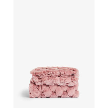 Faux fur Queen: Pink