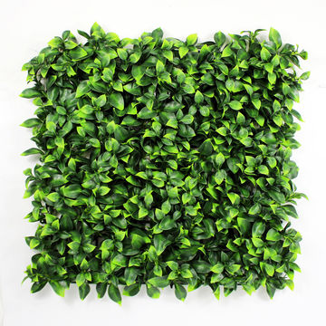 Artificial Foliage UV Protected - Green Wall: Leaf - 50cm x 50cm - 12x panels
