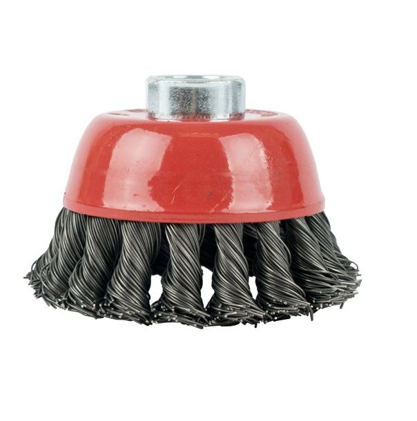 Tork Craft - Wire Cup Brush Twisted 80mmxm14 Bulk - 3 Pack