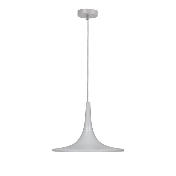 The Lighting Warehouse - Pendant Mila Grey/Cream