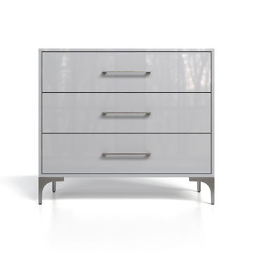 BAM! High Gloss Dressing Table - White