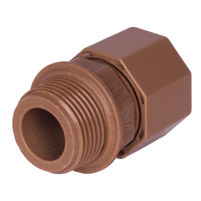 Bulk Pack x 10 Unitwist Coupler Str C x MI Red 15mmx3/4Inch