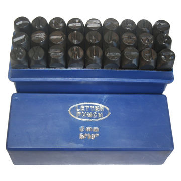 Micro-Tec - Punch Set Letter 8Mm A-Z