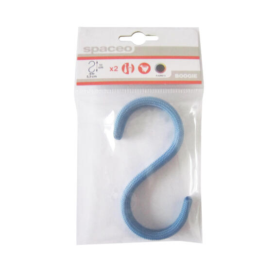 Spaceo pants hanger 4 pack black