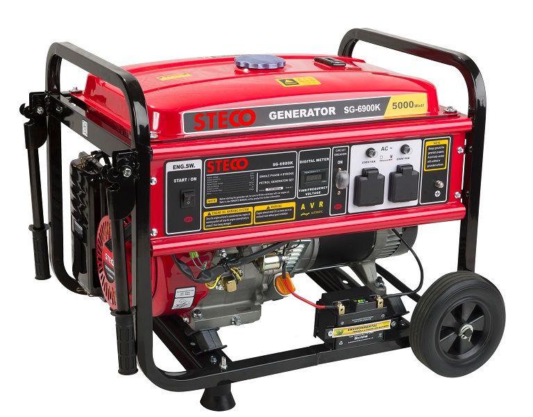 STECO GENERATOR 5500W 4-STROKE KEY-START