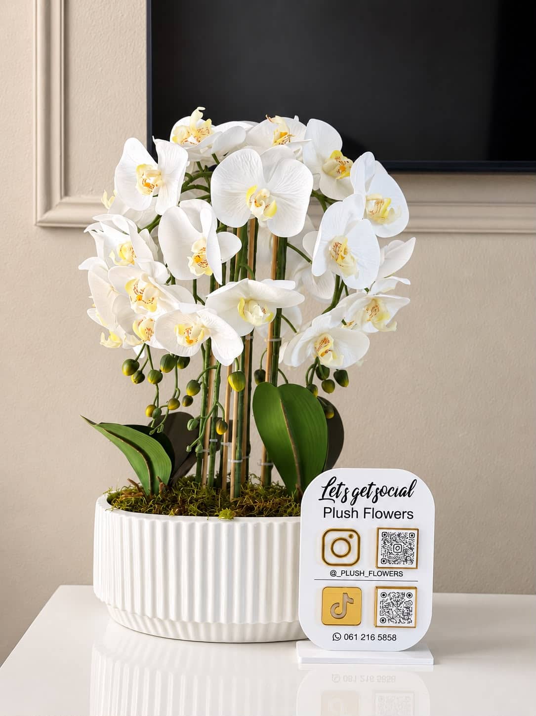 Artificial Silk Touch Orchid Arrangement
