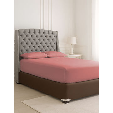 Simply Sleep - Everyday Collection Fitted Sheet - 90GSM - Old Rose - King XL (1pc)