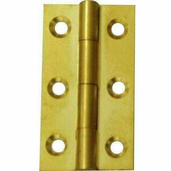 Solid brass butt hinge