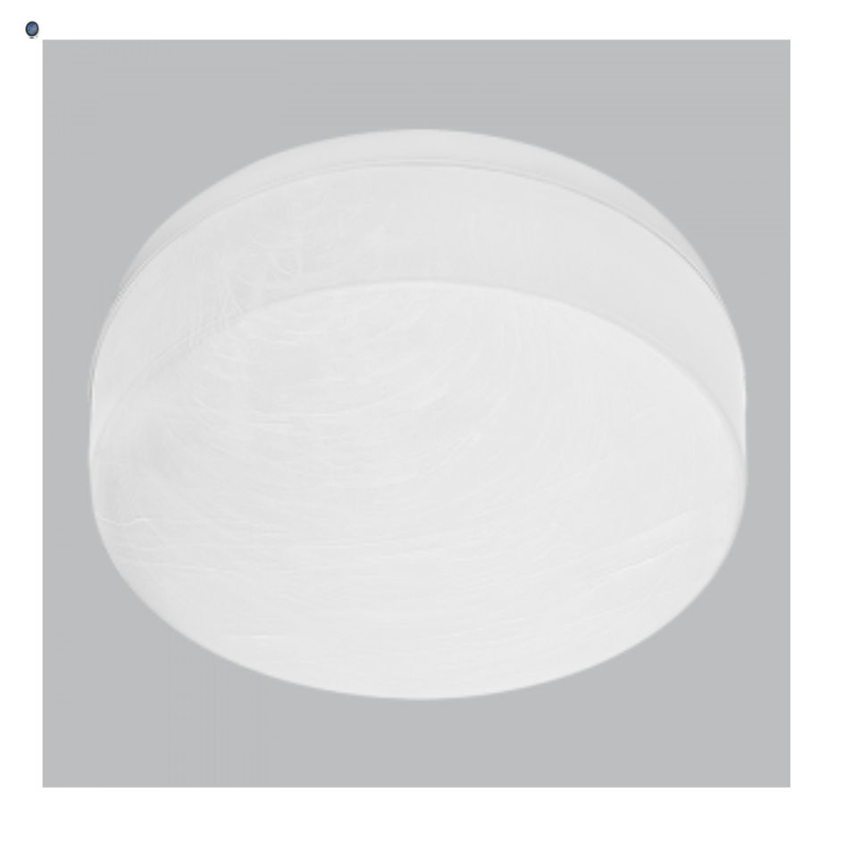 Metal Base with Alabaster Polycarbonate Cover Bayonet Lock