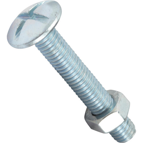 Roofing bolts and nuts 8.0x50mm 6pc standers