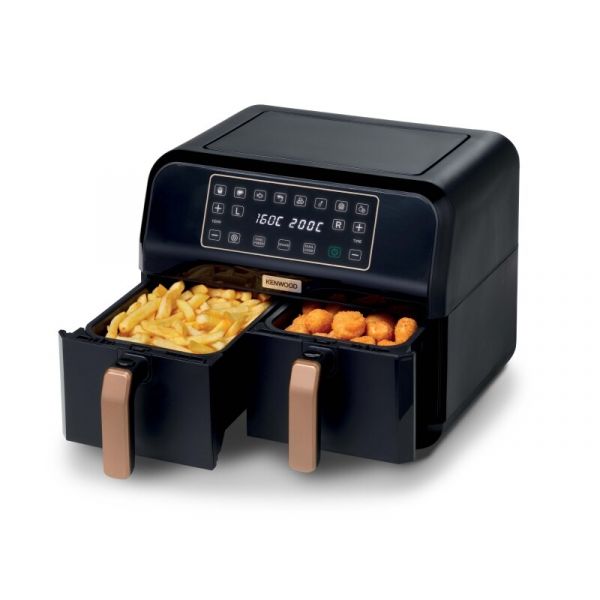 Kenwood HFP70.000BK Dual Airfryer BlackCopper ZA