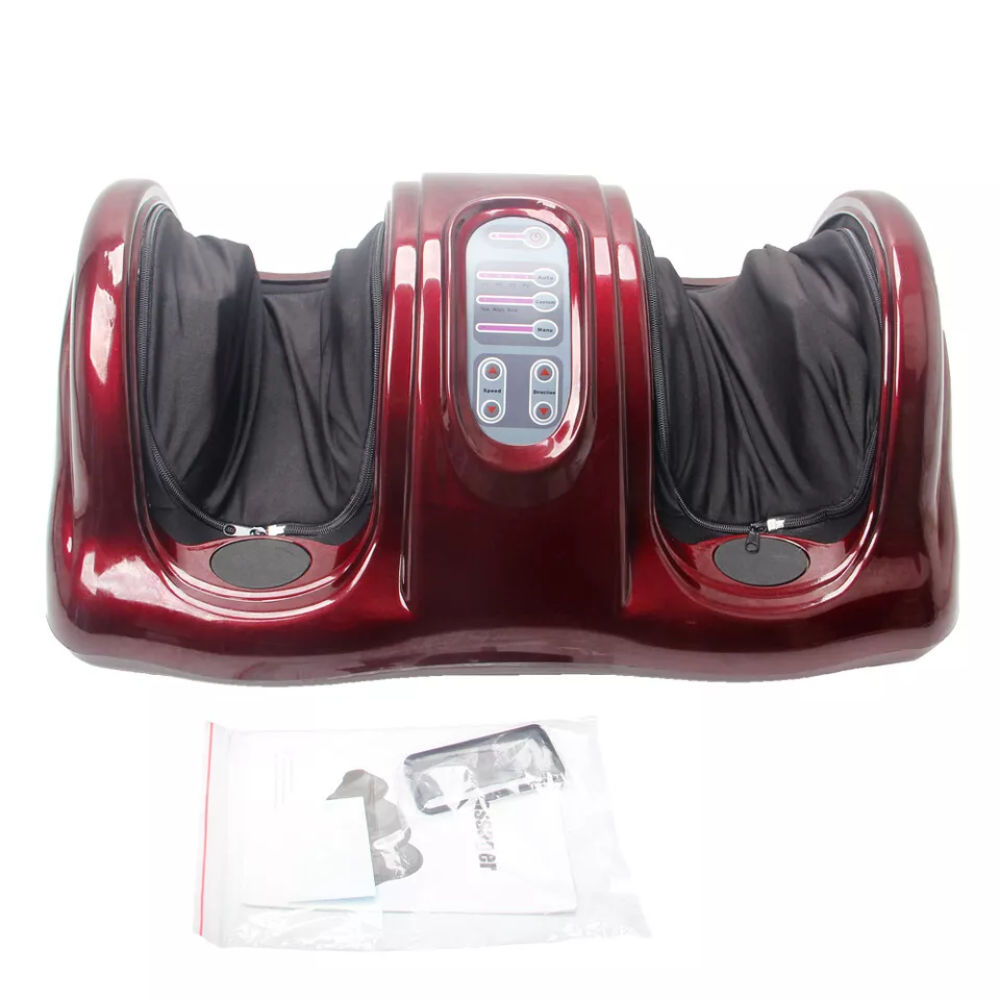 Simulation Solid Massage Foot Rolling Massager 5-Modes