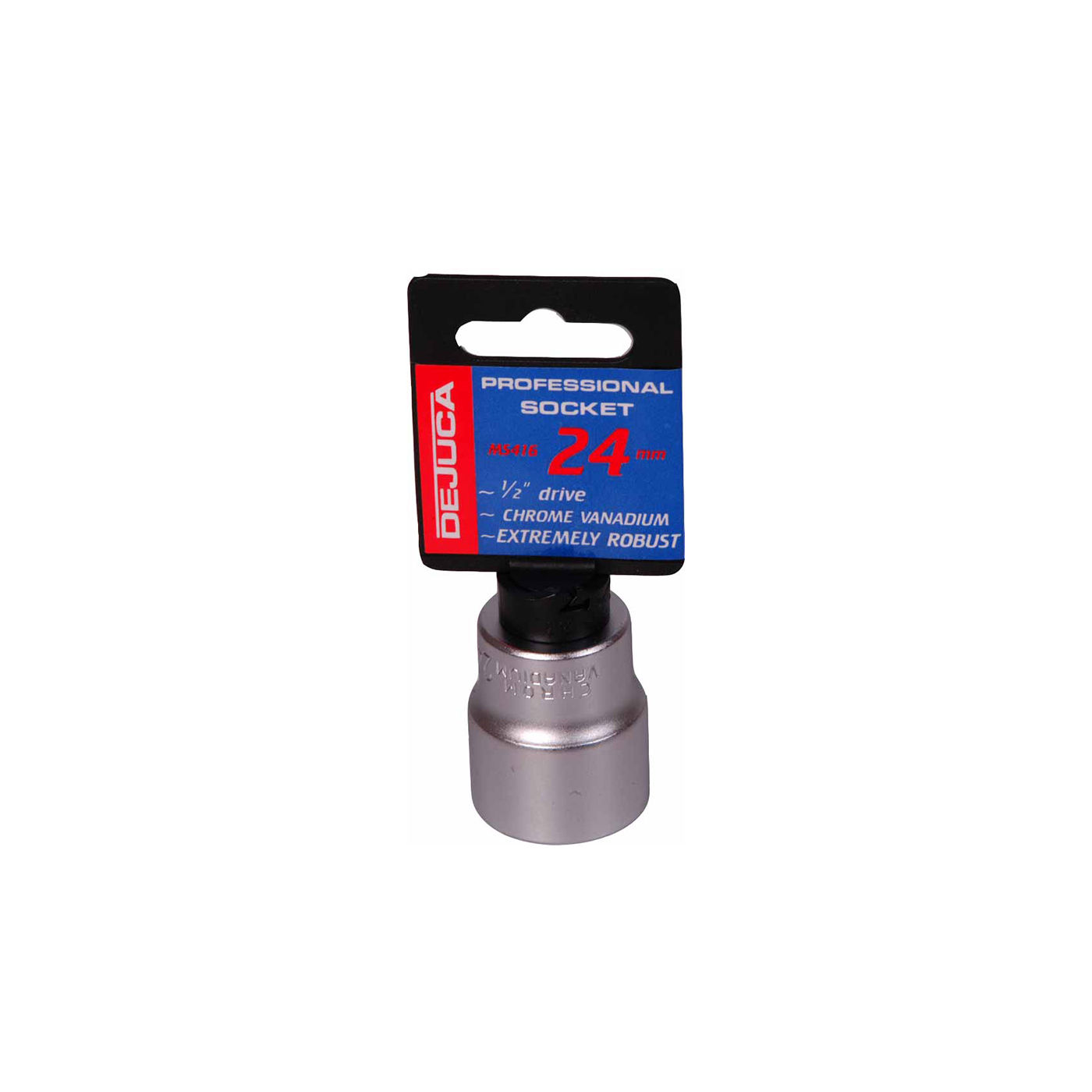 Dejuca - Socket - Cv - Fd - 1/2 Inch drive - 6pt - 24mm - 8 Pack