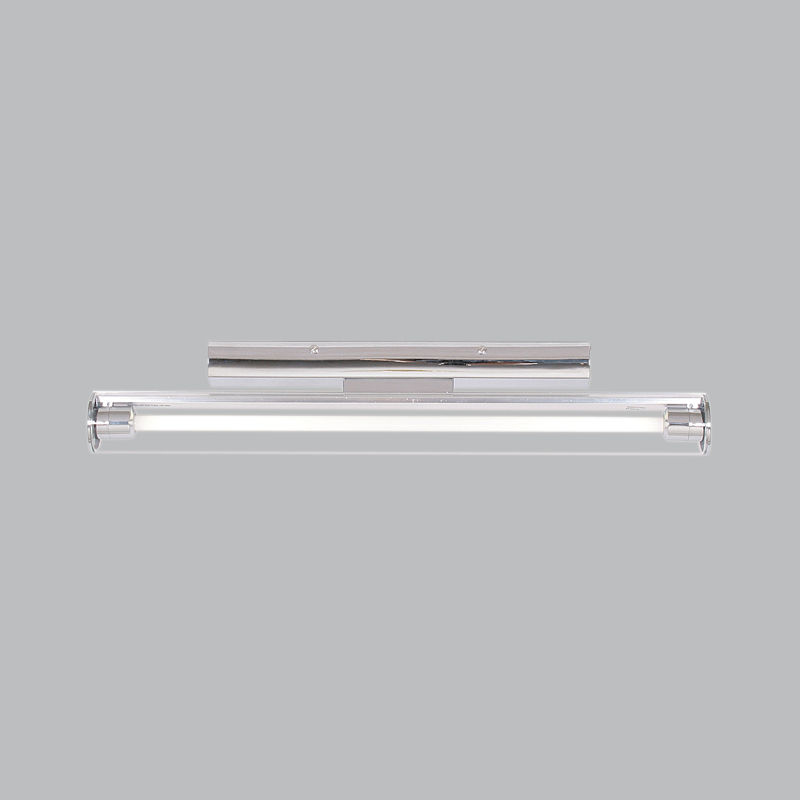 Polished Chrome with Clear Glass Cover