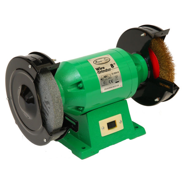 Micro-Tec - Grinder+Wire Wheel 200Mm