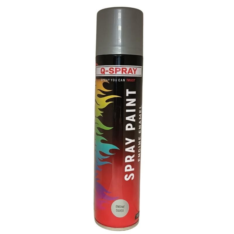 Paint Engine Enamel Silver 300ml - 3 Pack