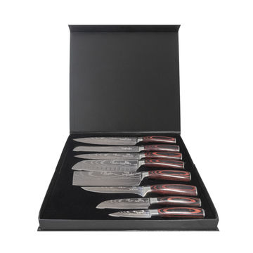 Japanese Soshida 8 Piece Chef Knife Set