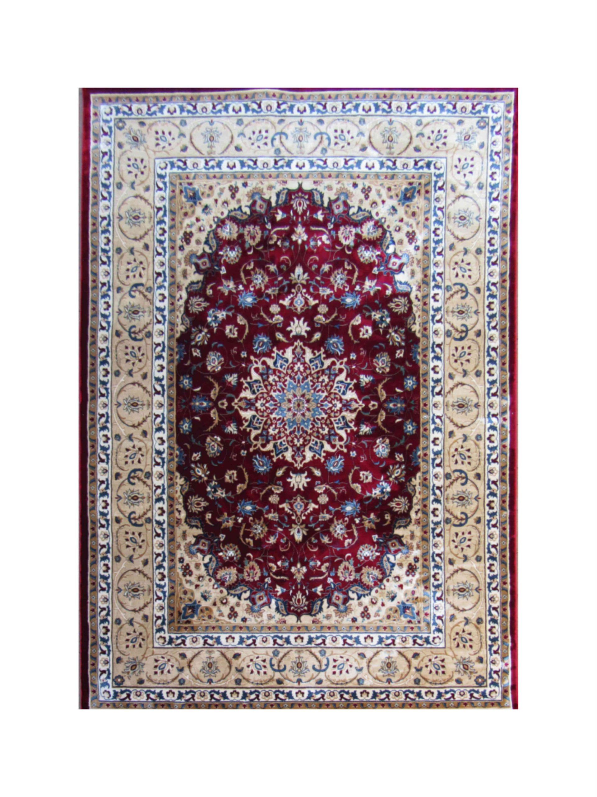 BK Carpets & Rugs - Persian Kazac  inspired Indoor Rug - 2m x 2,9m - Red
