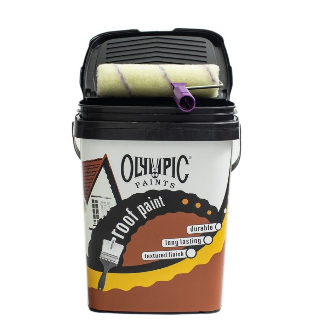 Olympic Paint Universal Roof Paint 20LT Burgundy