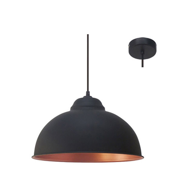 Truro 2  Pendant Lamping Excl 1 x E27 max 60W 230V