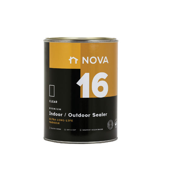 Nova 16 Indoor & Outdoor Varnish - Clear 1lt