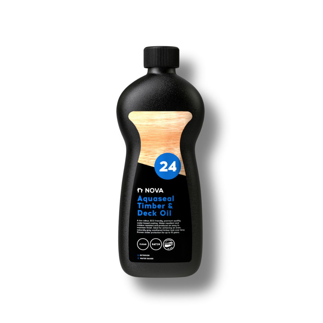Nova 24 Aquaseal Timber & Deck Oil 500ml
