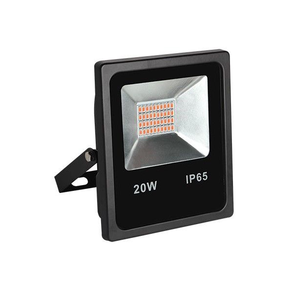 85/265VAC 20W LED Alum. Plant grow Flood IP65