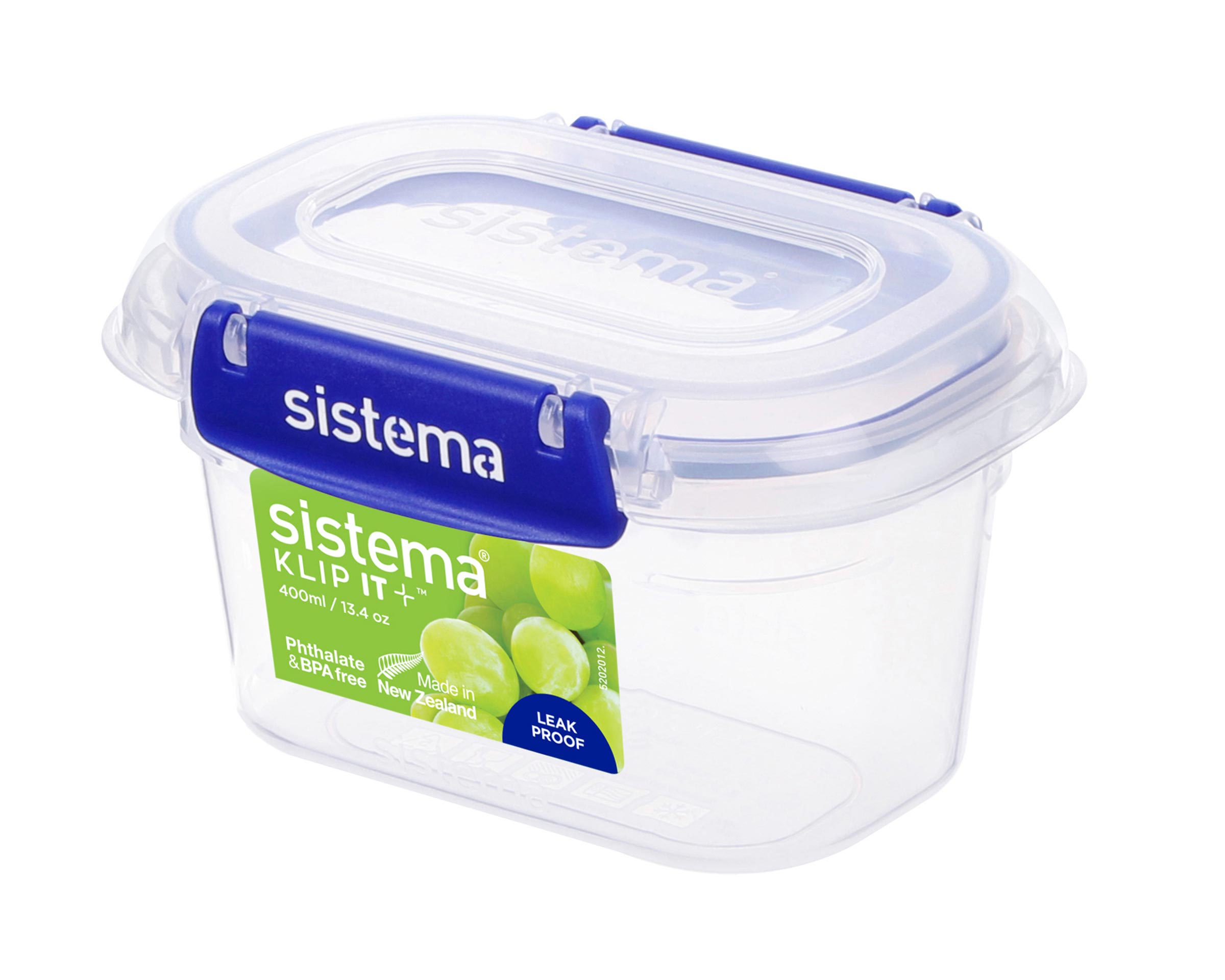 Sistema 400ml Rectangle Klip It Plus