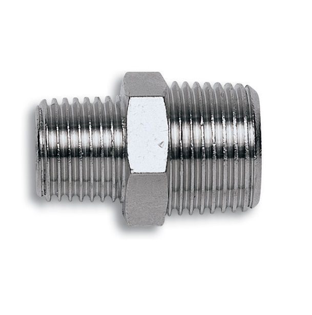 GAV - Taper Reducer Nipple 1/4 x 3/8 M/M Packaged - 8 Pack