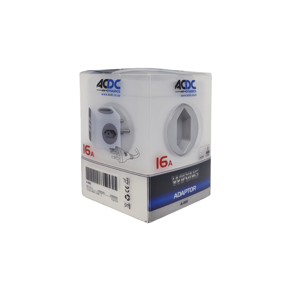 3X N-TYPE SA 16A ADAPTOR C/W 3X USB 5V/2.1A