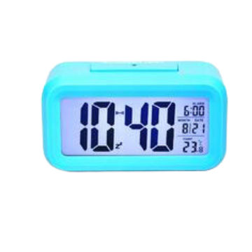 Teal Clock digital 5-func