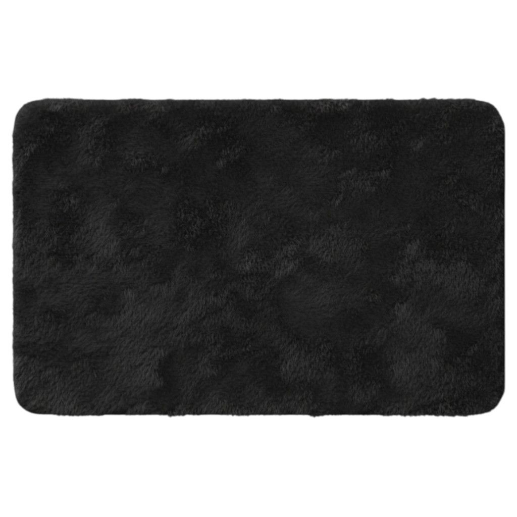 Nu Dekor - Faux Rabbit Fur Carpet - 150 x 200cm - Black