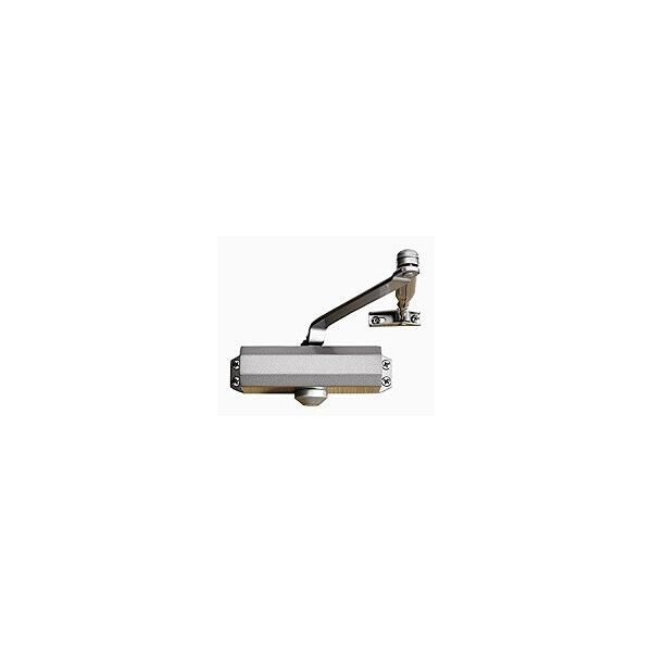 Access Control Silver Door Closer - Medium Duty - 300