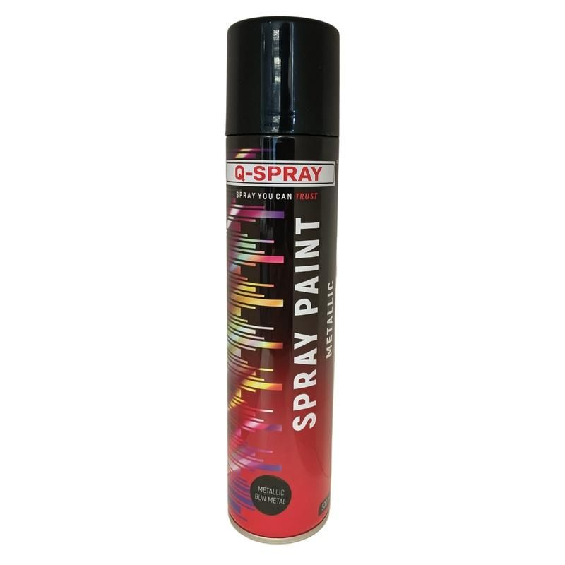Paint Metallic Gun Metal Grey 300ml - 3 Pack