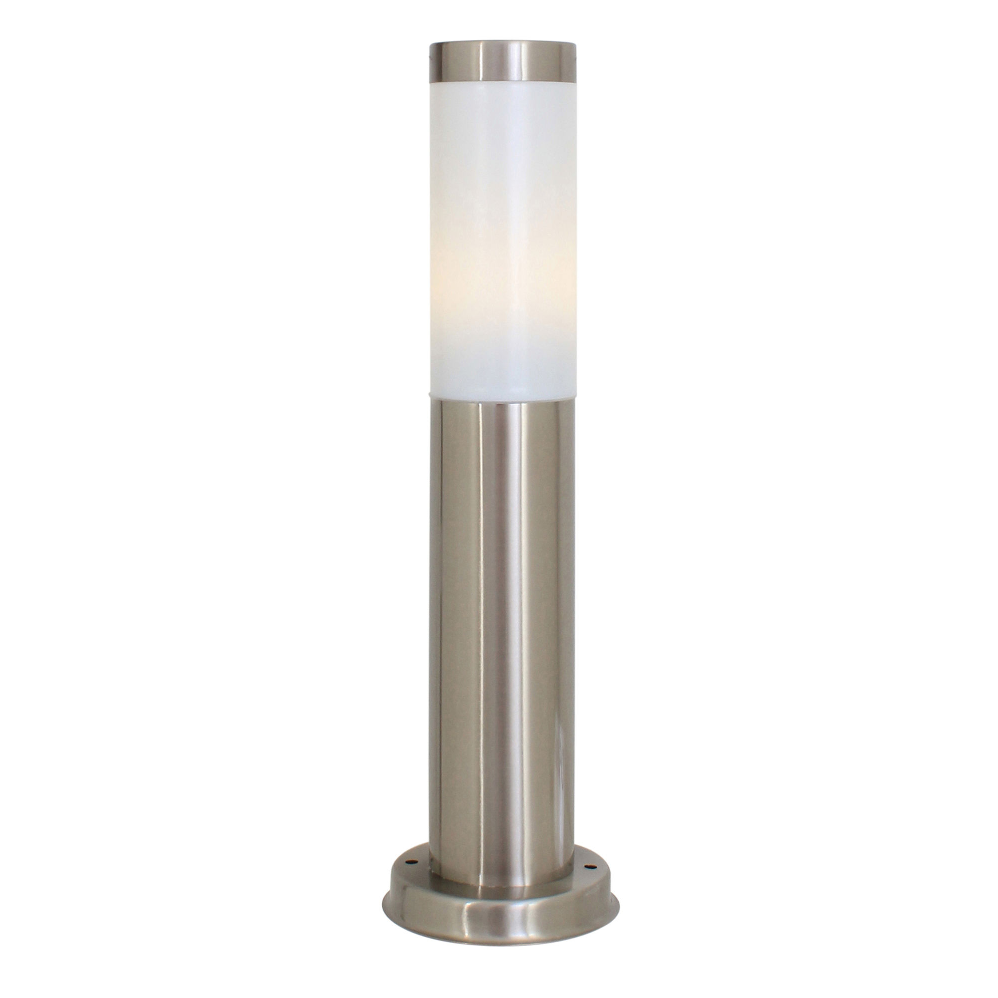 Stainless Steel Plain Pedestal S/Chrome - 3 Pack