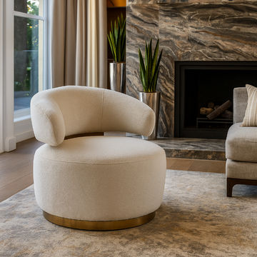 KC FURN Natalie Swivel Chair