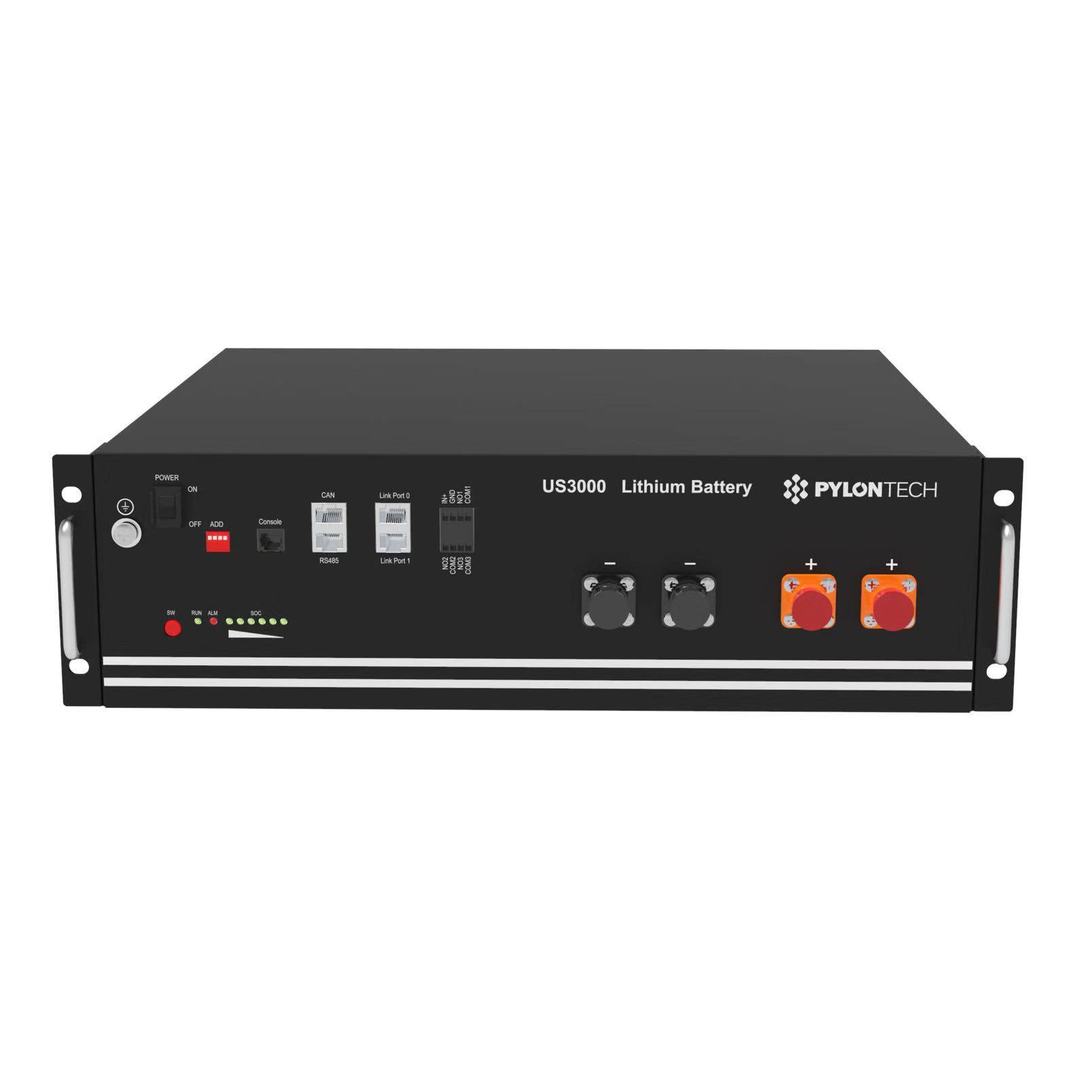 48V 3.5KWh Lithium Lifepo4  Battery 442x420x132mm