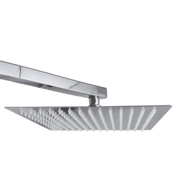 LUXUS CHROME SHOWER HEAD & ARM - HEAVY DUTY