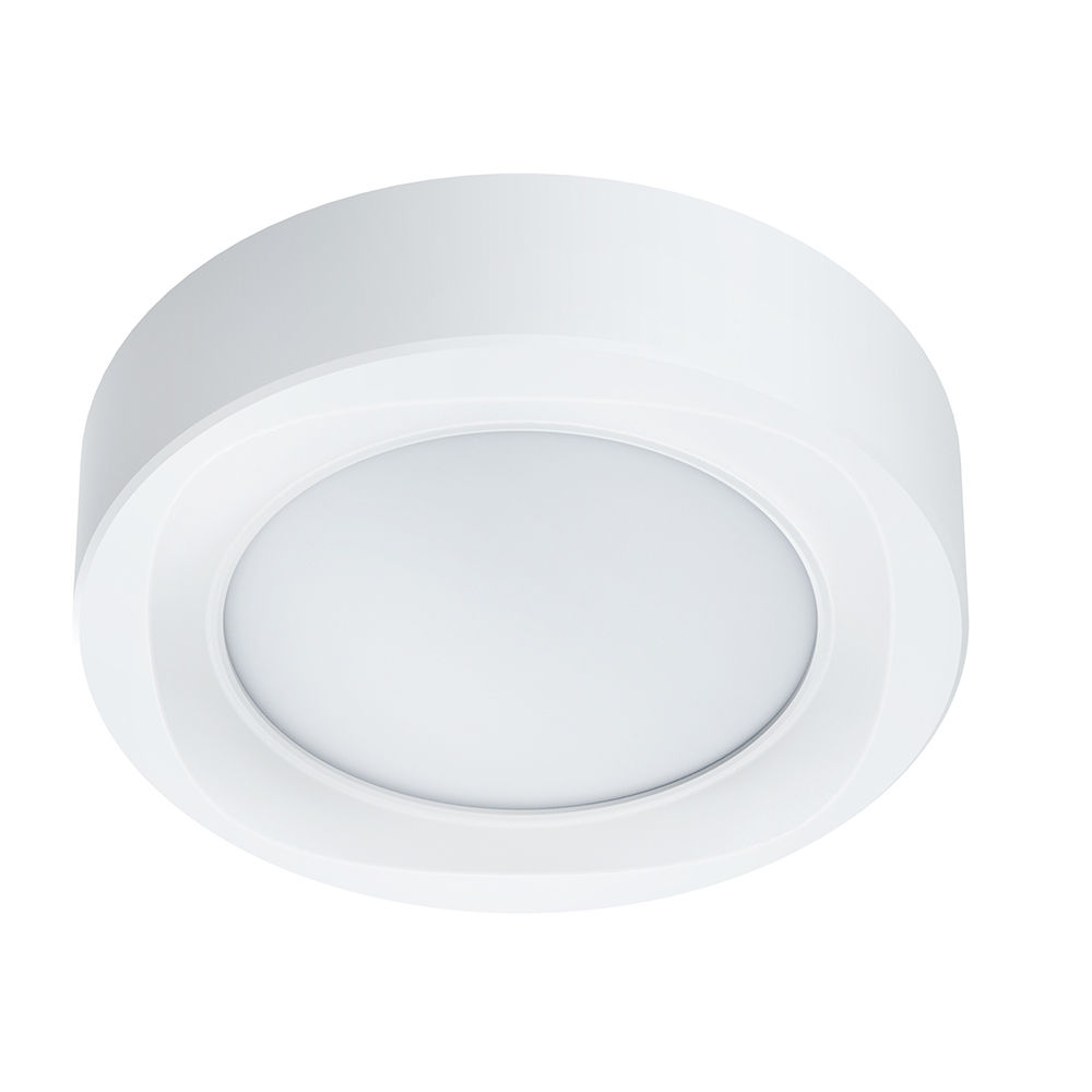 Eurolux - Round - LED - Ceiling Light - 6w - 120mm - White - 4000K - 5 Pack