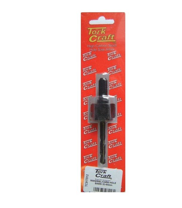 Tork Craft - Mandrel for Carbon Steel Hole Saws 32 - 86mm - 3 Pack