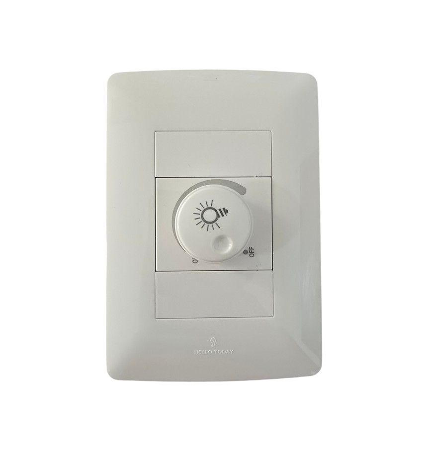 HT Dimmer Light Switch 250v 300w Max 4x4 - White