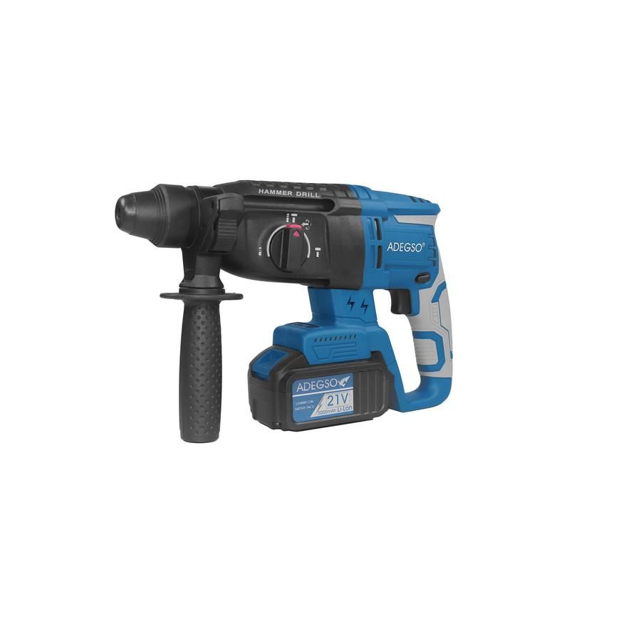 Adegso 21V Lithium Electric Hammer (Two Batteries) - 4 Pack