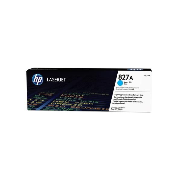 Hp # 827A Clj M880 Cyan Print Cartridge.