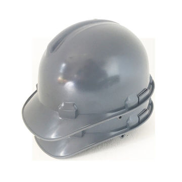 Hard Hat (Safety Cap) Grey Lined ( 2 Pack )