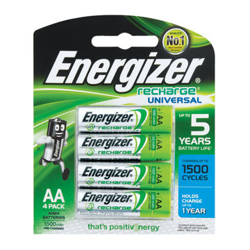 Energizer - 4 Piece - AAA - Recharge - 2000MAH - 3 Pack