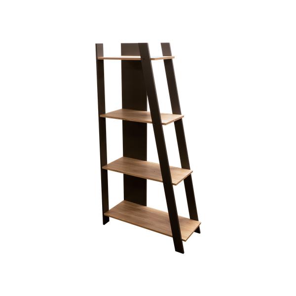 Symphony 4 Tier Large Bookshelf with Powder Coated Steel Frame