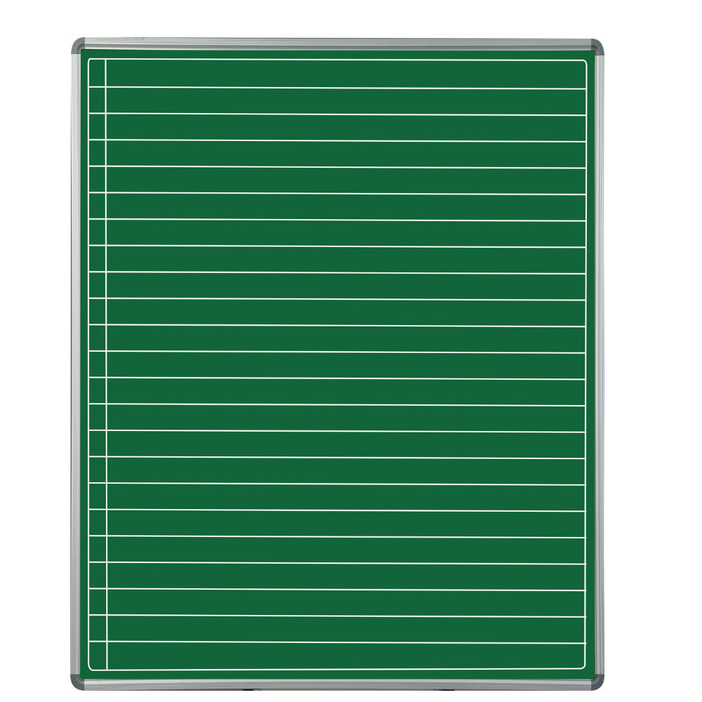 Educational Board Non-Magnetic Chalkboard (1220*910 - Chalk Lines 1 Side - Swing Leaf - Option B)