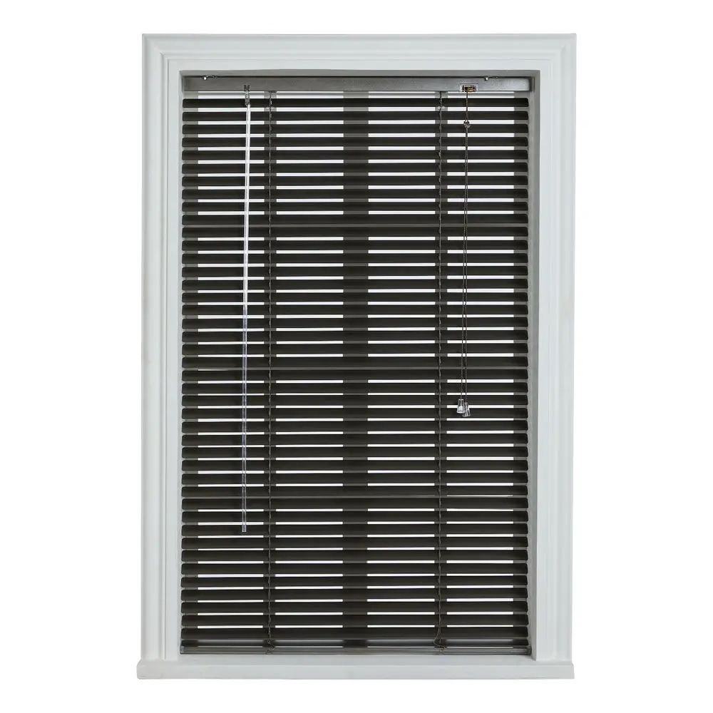 WOODLY- Aluminium Venetian Blind, Matt Black, 1200mm x 1600mm