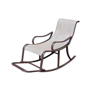 Outdoor/Indoor Aluminum Armchair Poolside Rocking Chair XY-Y65
